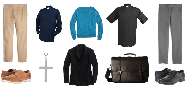 clergy capsule wardrobe masculine